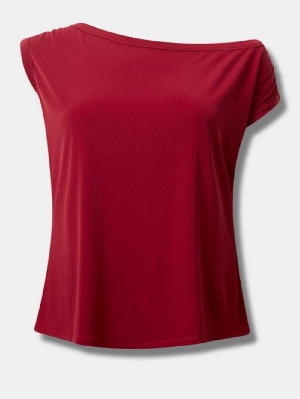 Torrid Women's Red Cap-Sleeve Top